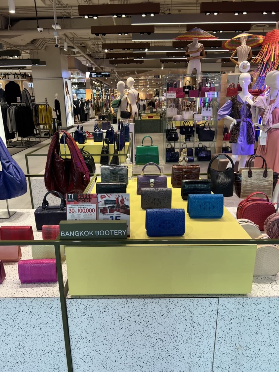 Bangkok Bootery CentralWorld store interior