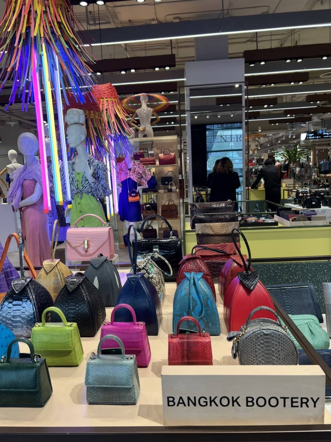 Bangkok Bootery CentralWorld exotic leather store