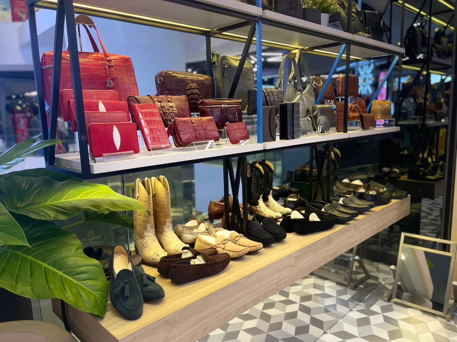 Bangkok Bootery store at Central World Men Zone