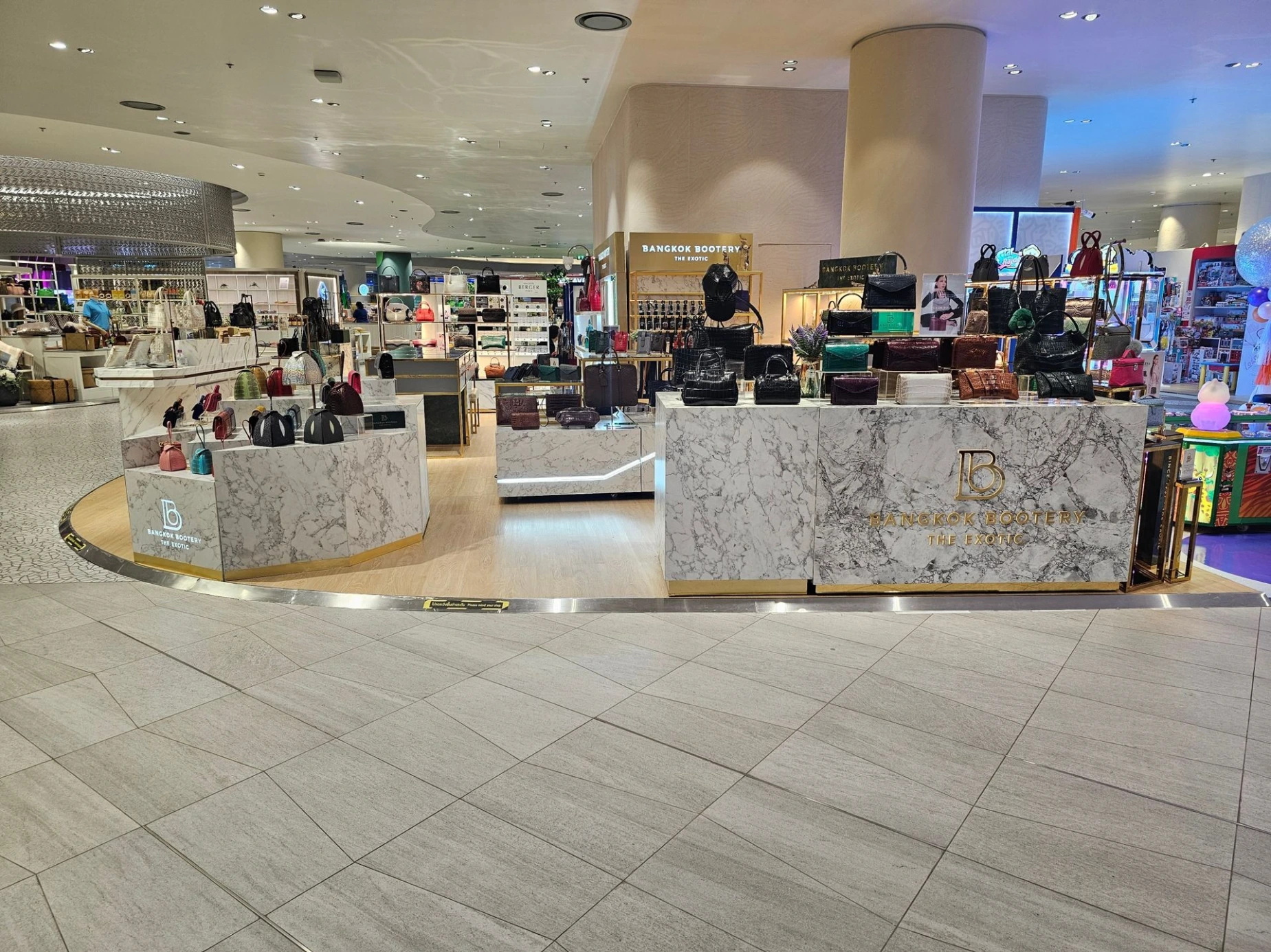 Bangkok Bootery ICONSIAM store interior