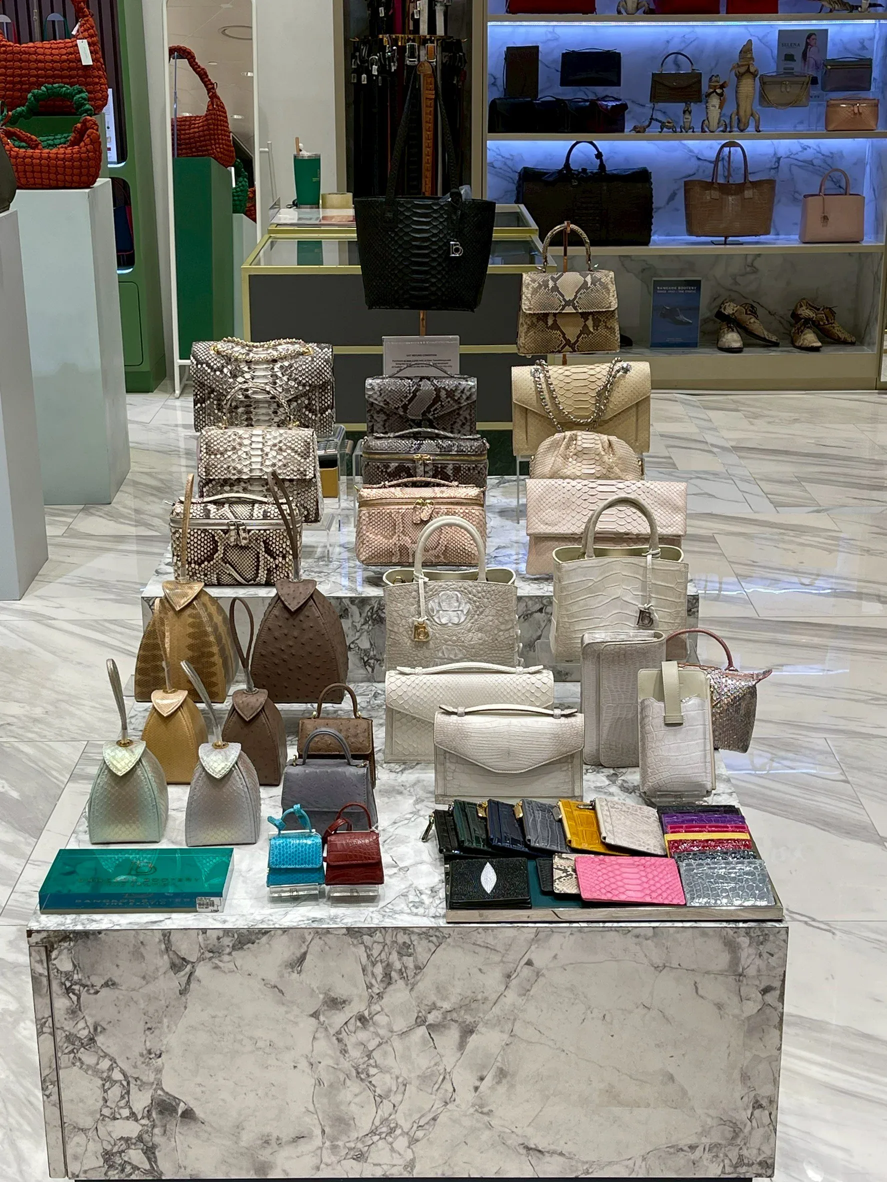 Bangkok Bootery Siam Takashimaya leather goods