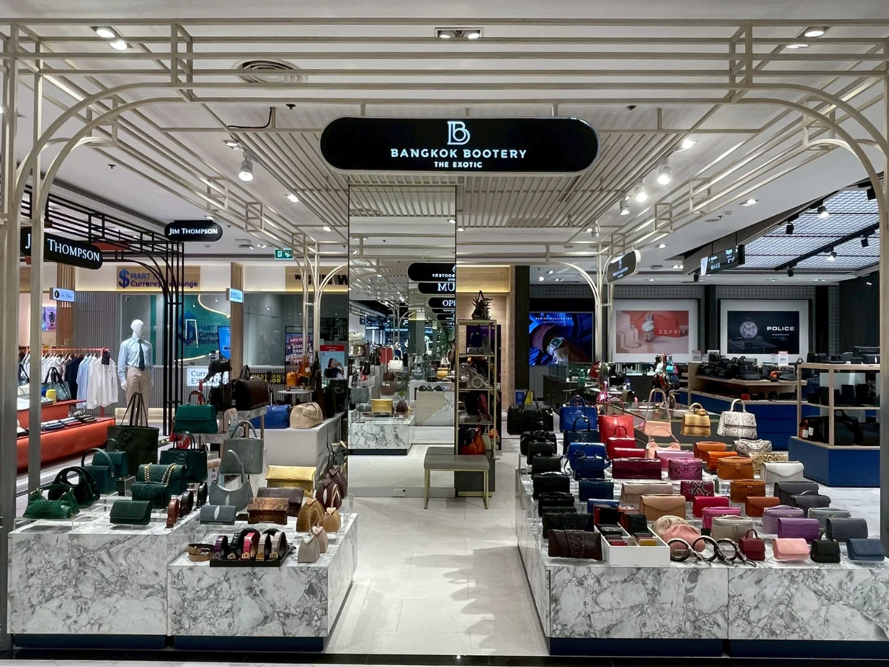 Bangkok Bootery Central Patong store interior