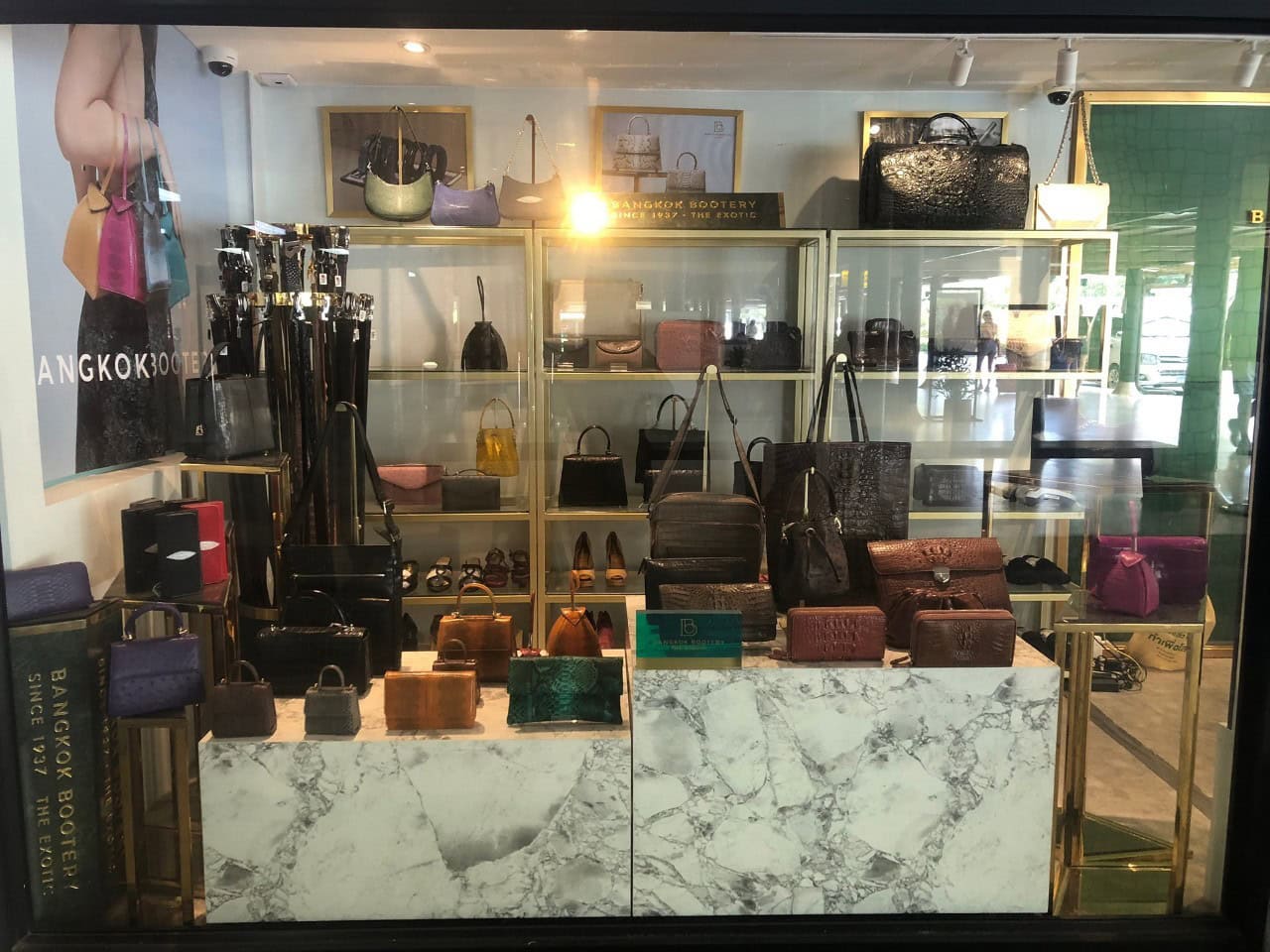 Bangkok Bootery Samui Airport leather goods