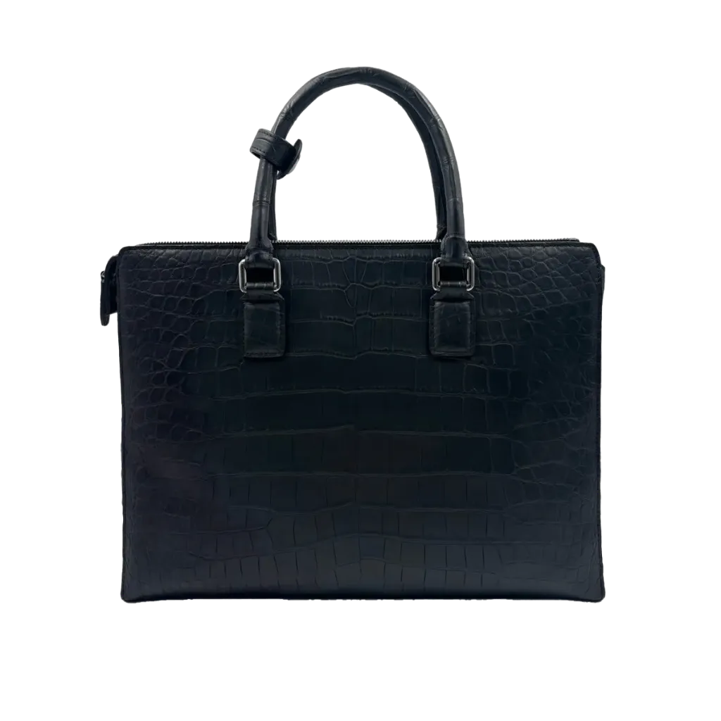 Riley Bag # 37 : Matte Crocodile Belly S