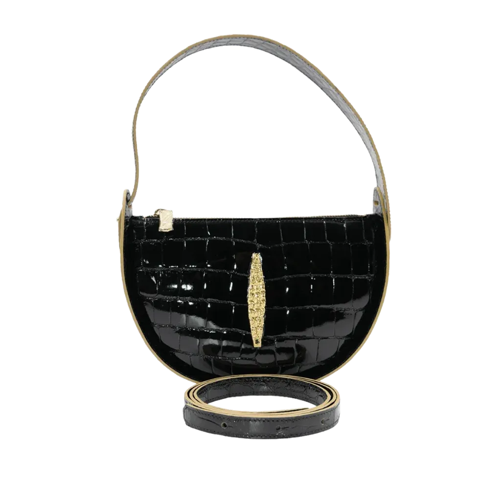 Anatasia V.3 Bag # 21 : Shiny Crocodile Belly N